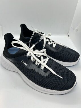 Olukai Womens Island Hopper Drop In Heel Sneaker Comfort Black Lava Rock SZ 9